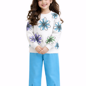 Home blue breeze floral set
