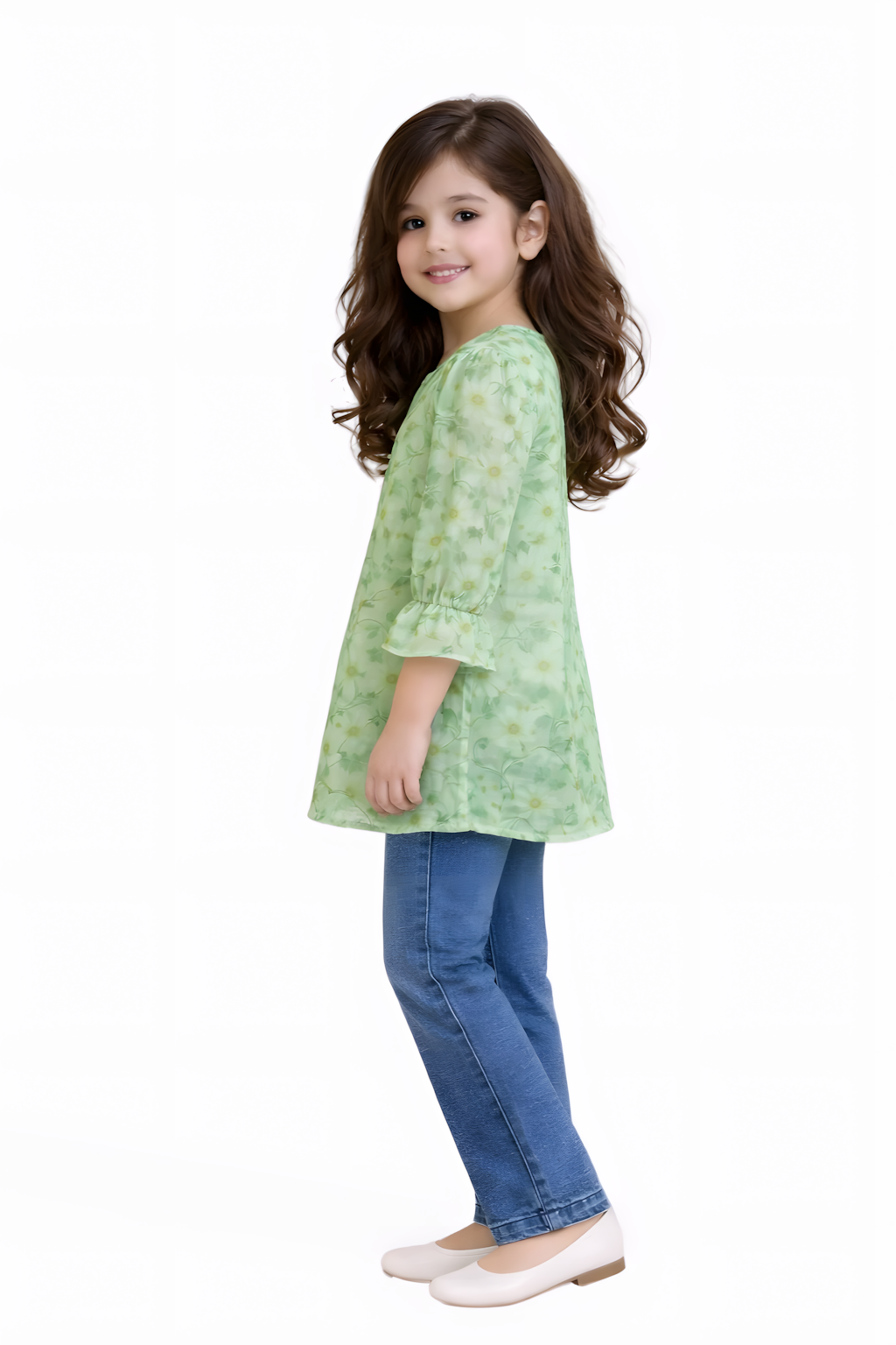 little charm light green floral 2 piece set little charm light green floral 2 piece set